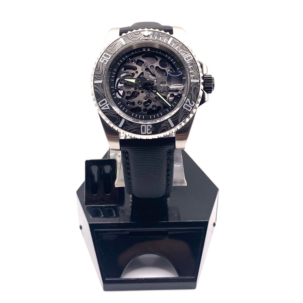 Custom Made Skeleton Dial Watch